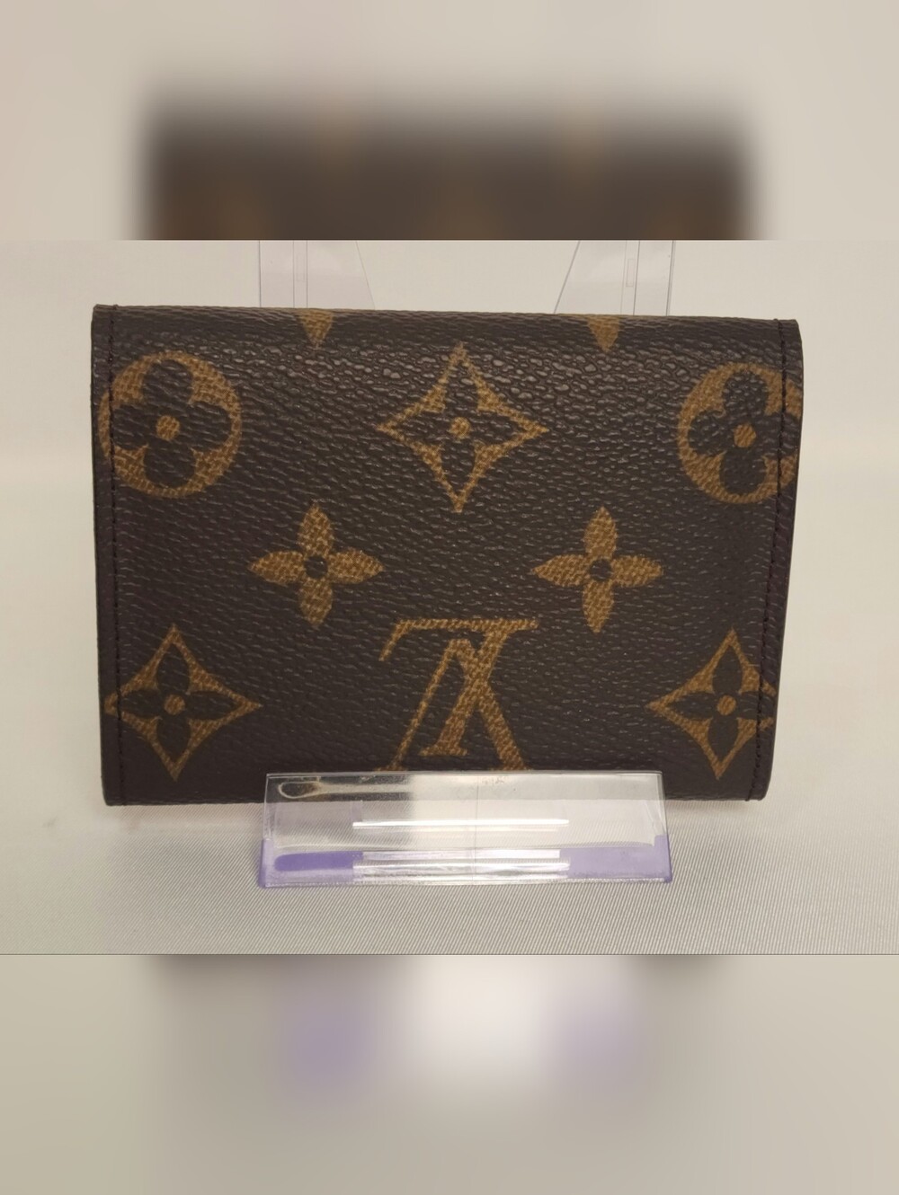 Louis Vuitton Monogram Plat Coin Purse Card Case Holder Wallet - Picture 12 of 16